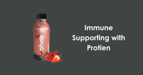 immune protein beverage with wellmune